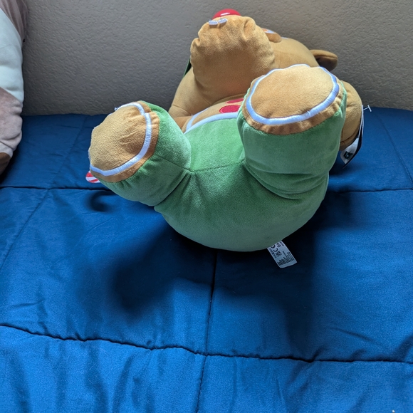 Brown and Green Stuffed Animal Toy - Picture 2 of 8